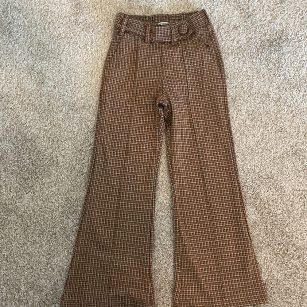 Zara plaid pants